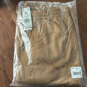 Ivy park 2xl gold track pants never opened